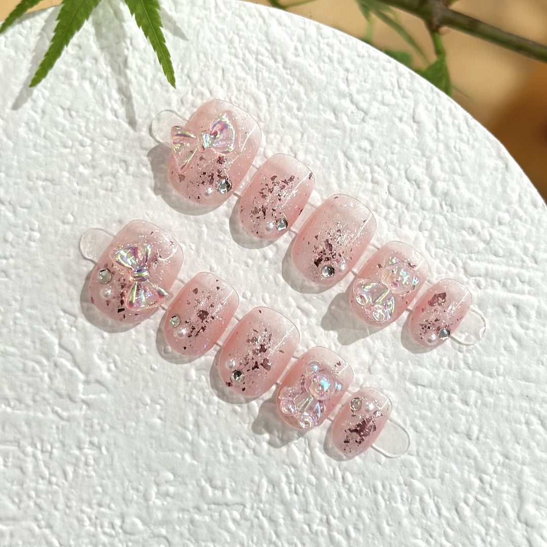 Elegant Press-On Nail Set