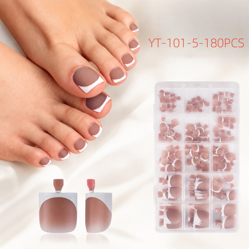 Artificial Nail Set with French Tips Kalsten