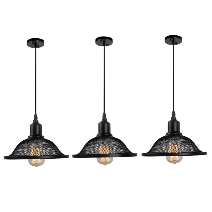 Industrial Mesh Pendant Light