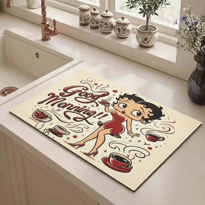 Decorative Kitchen Counter Mat