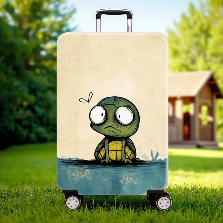 Unisex Hard Shell Suitcase with Creative Bunny Design Kalsten