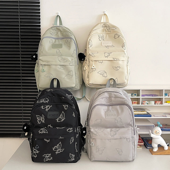 Stylish Butterfly Print Backpack Kalsten