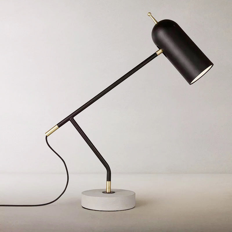 Modern Adjustable Desk Lamp with Marble Base