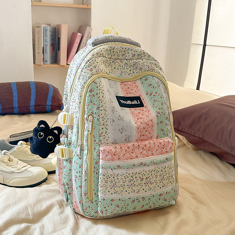 Floral Print Casual Backpack Kalsten