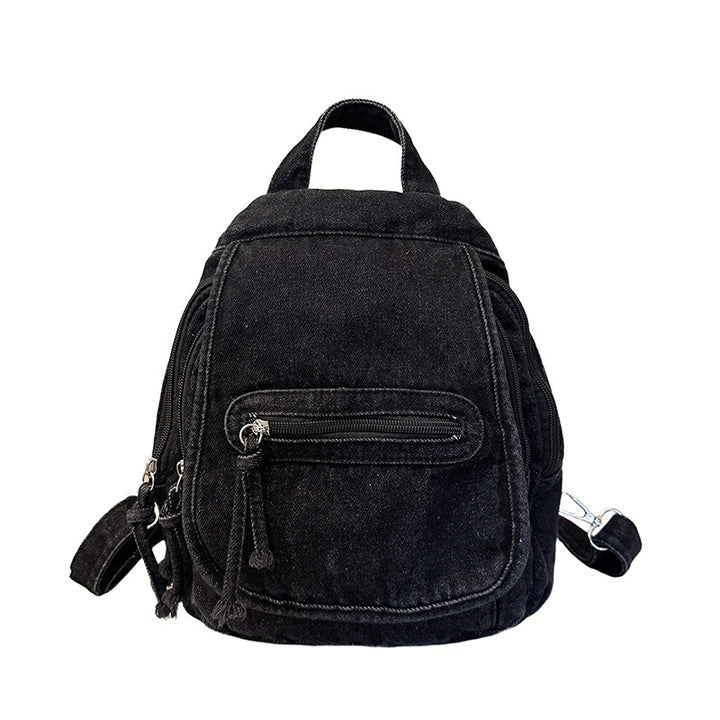 Stylish Denim Mini Backpack Kalsten