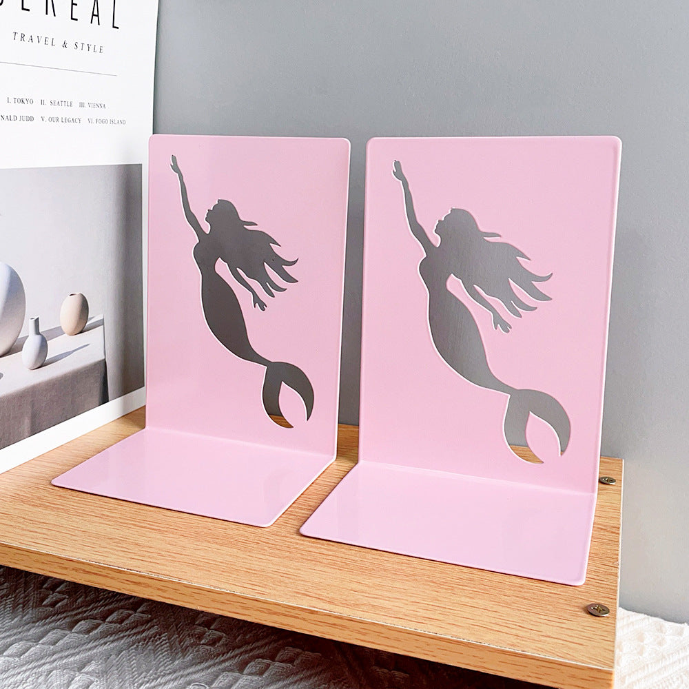 Mermaid-Inspired Decorative Bookends