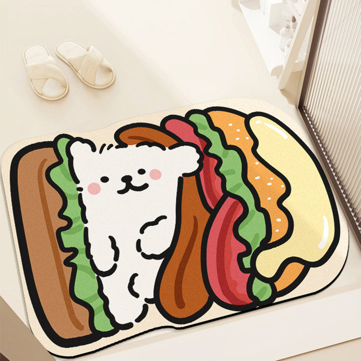 Cartoon Bath Mat Kalsten