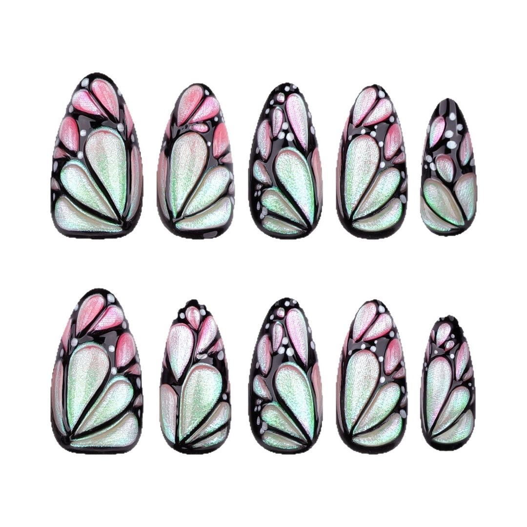 Artistic Floral Nail Art Extensions Kalsten 1789447243