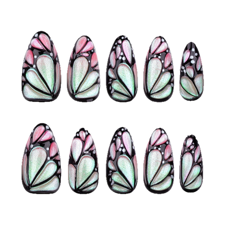 Artistic Floral Nail Art Extensions Kalsten 1789447243