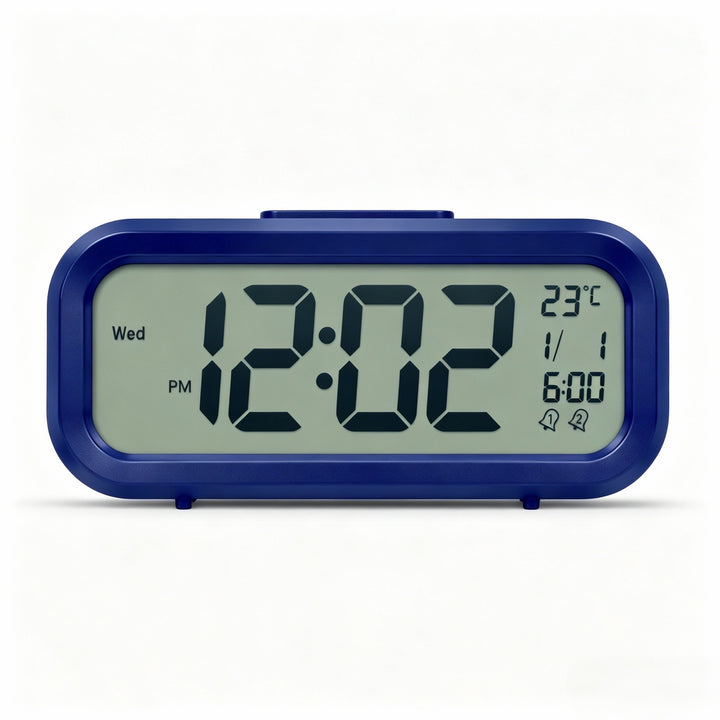 Digital alarm clock with temperature sensor and large LED display Kalsten