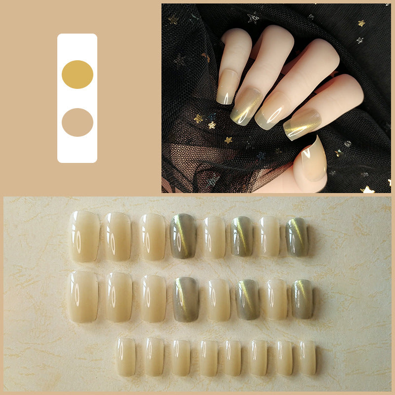 Artistic Floral Press-On Nail Set  1791804112