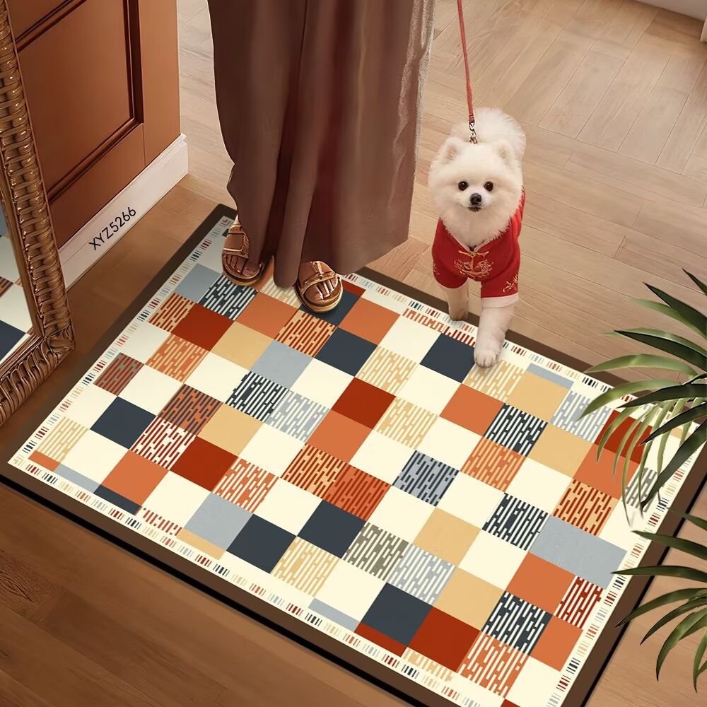 Colorful Patterned Floor Mat Kalsten