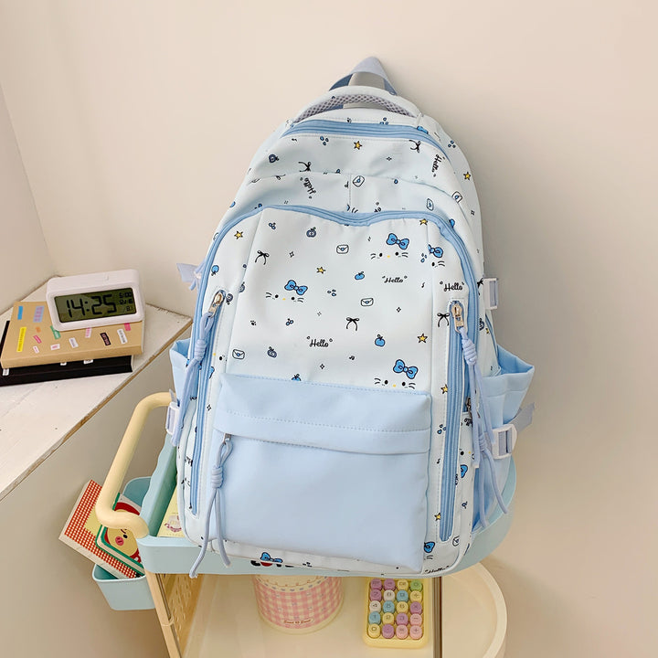 Leisure backpack with charming design and practical compartments Kalsten