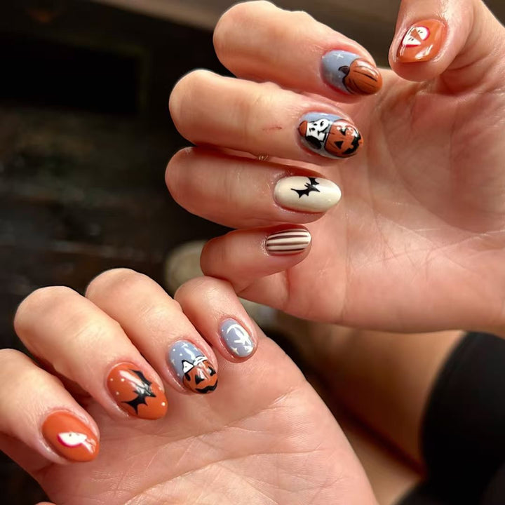 Halloween Themed Nail Wrap