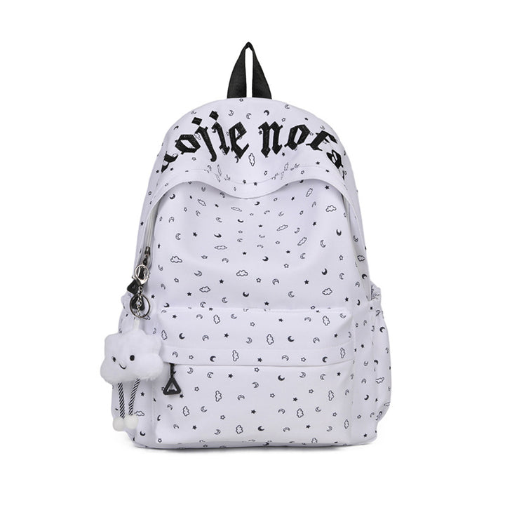 Playful Graphic Print Backpack Kalsten