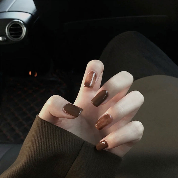 Glossy Nail Art Press-On Nails Set Kalsten