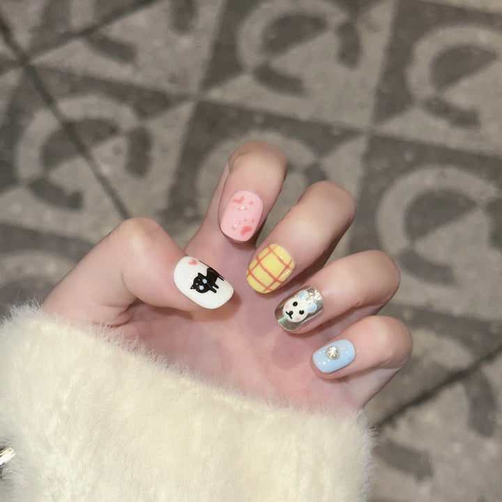 Cute Animal Design Nail Art Set Kalsten