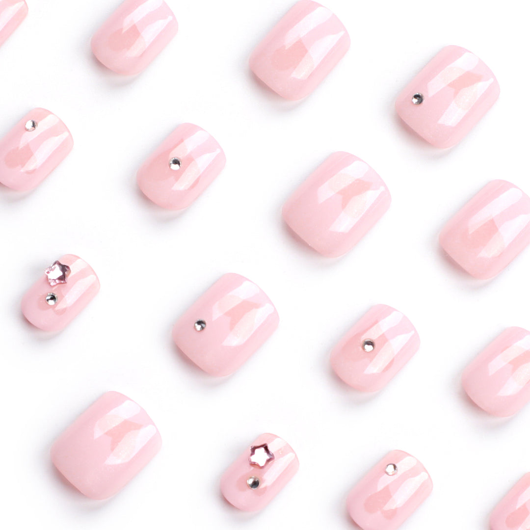 Artistic Nail Art with Glitter and Heart Designs Kalsten