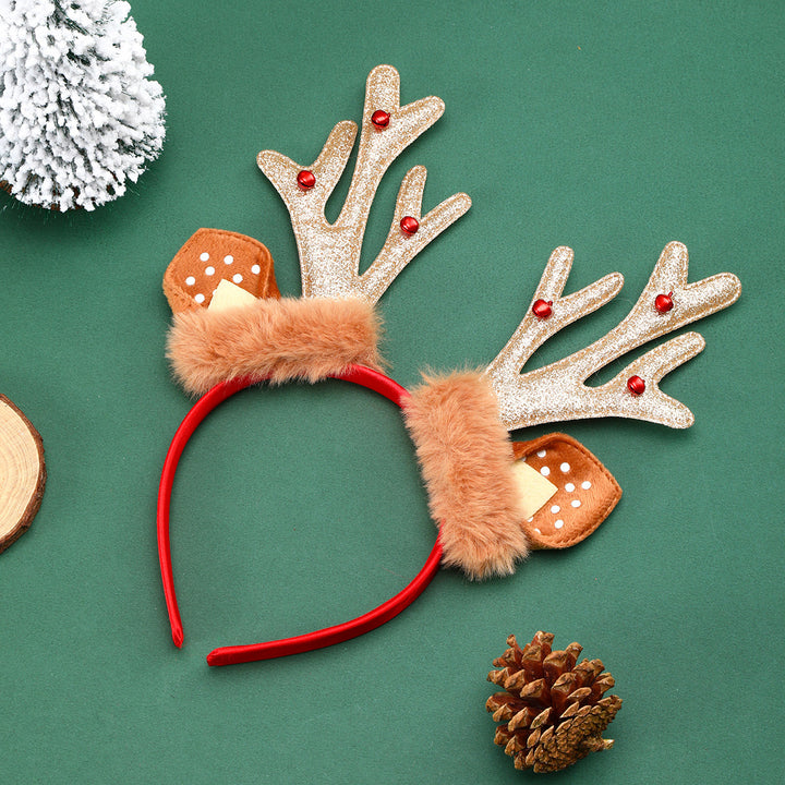 Festive Reindeer Antler Headband Kalsten