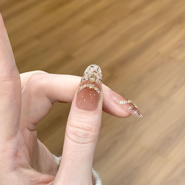 Artistic Decorative Press-On Nail Set Kalsten