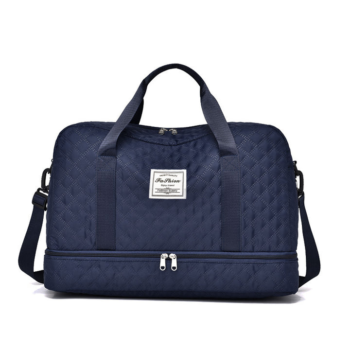 Quilted Travel Duffel Bag Kalsten
