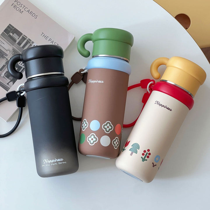 Women's Insulated Drinking Container with Cheerful Design Kalsten