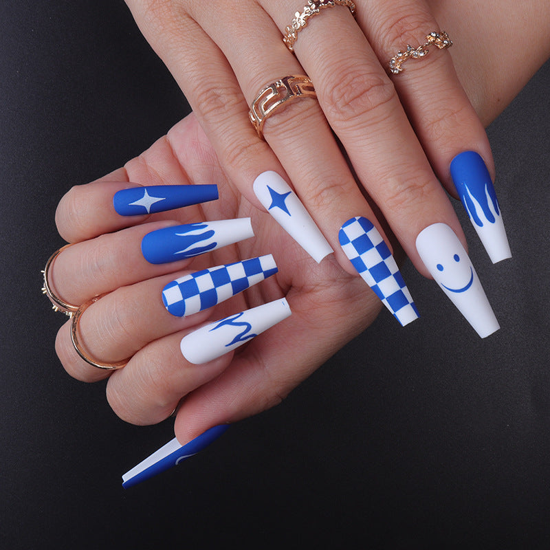 Artistic Statement Long Stiletto Press-On Nails Kalsten