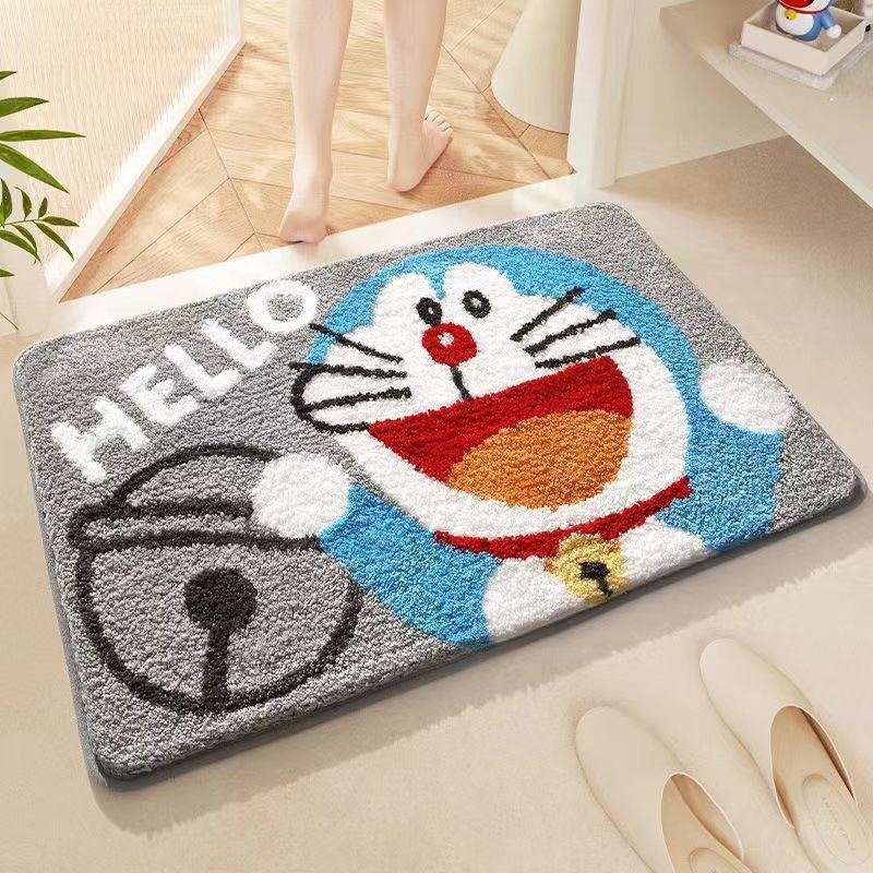 Cartoon Character Plush Bath Mat Kalsten