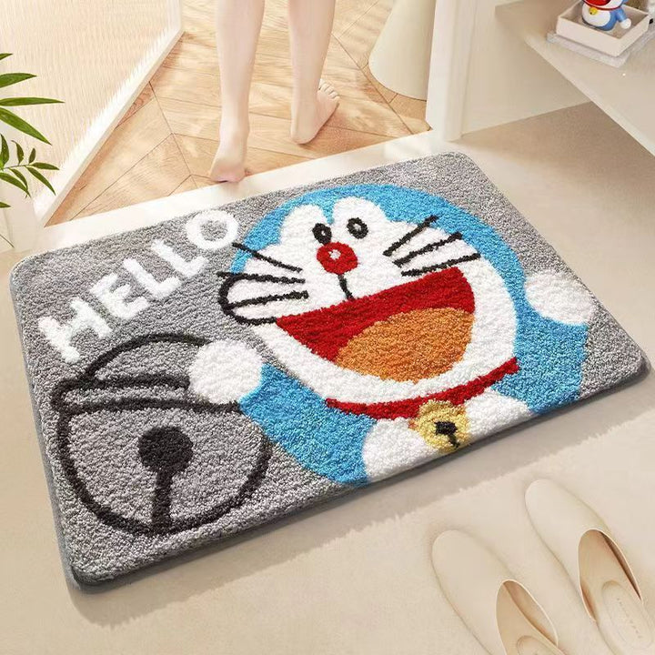 Cartoon Character Plush Bath Mat Kalsten