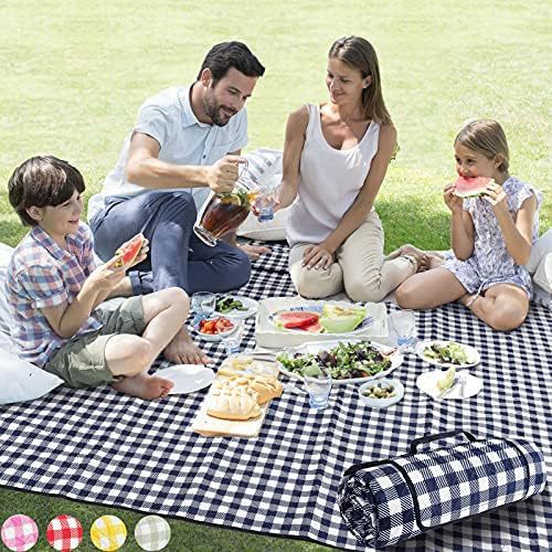 Picnic Blanket with Water-Resistant Backing Kalsten