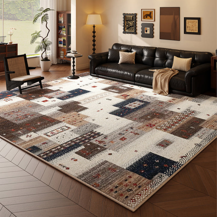 Multi-Pattern Decorative Area Rug Kalsten