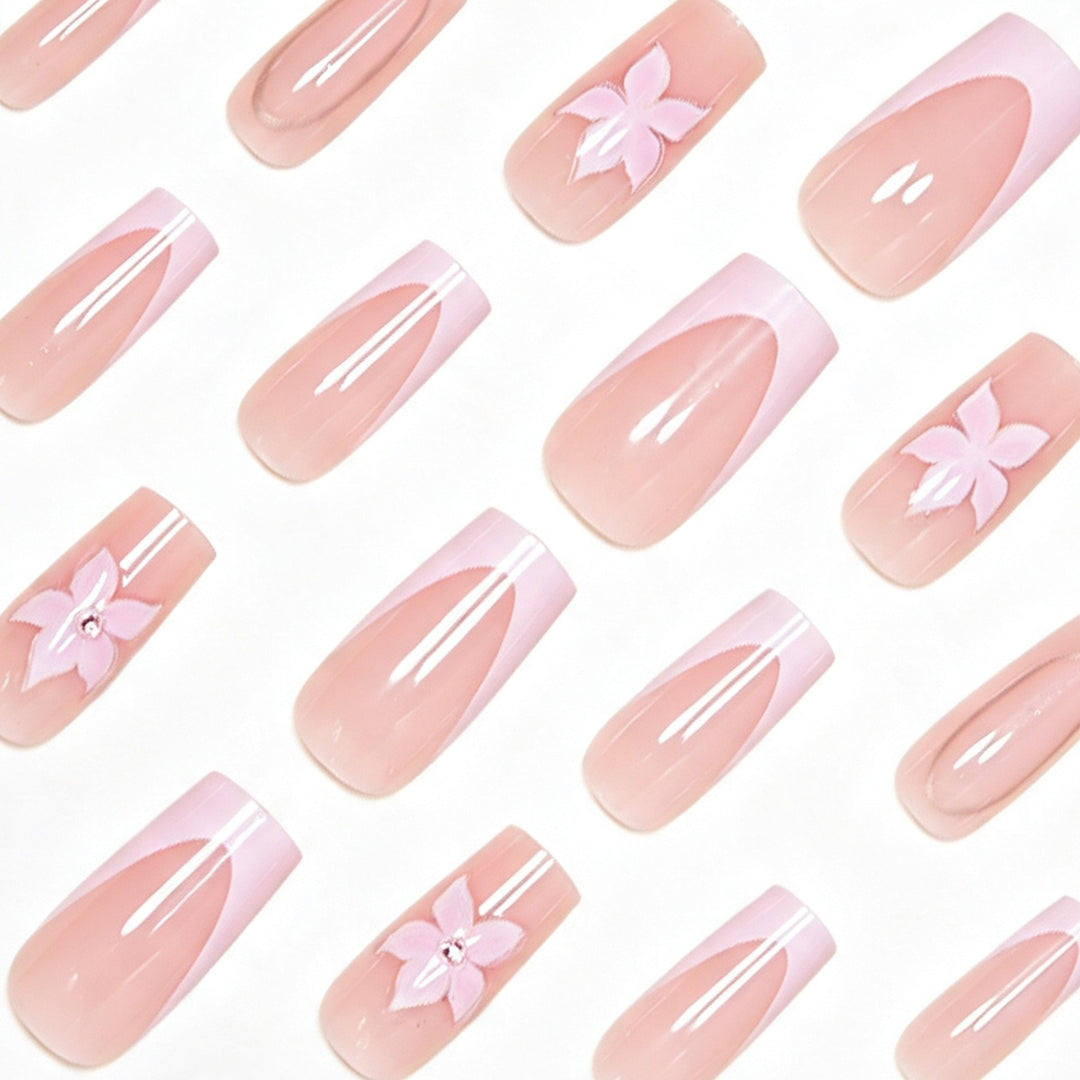 Elegant Floral Nail Art Set Kalsten