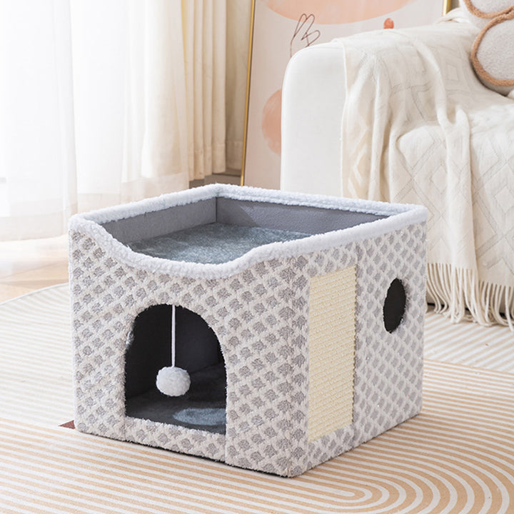 Cozy Plush Cat Hideout Kalsten