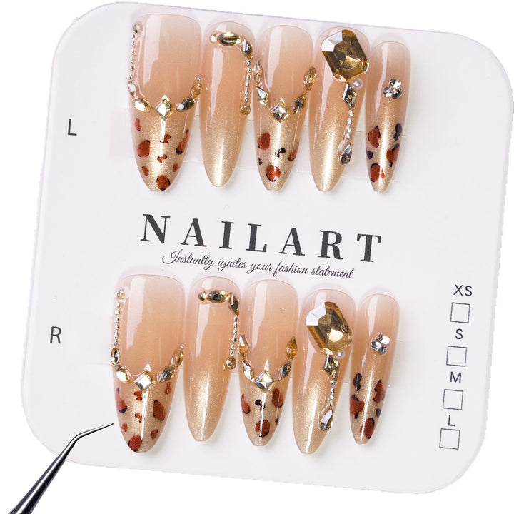 Decorative Press-On Nail Set Kalsten 1787394845