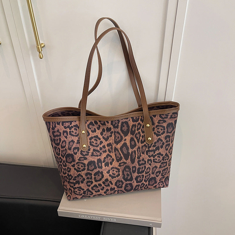 Stylish Animal Print Tote Bag