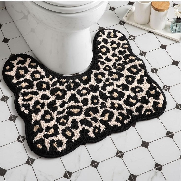 Cat-Themed Bath Mat