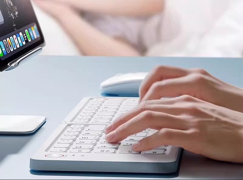 Foldable Bluetooth Keyboard and Mouse Combo Kalsten