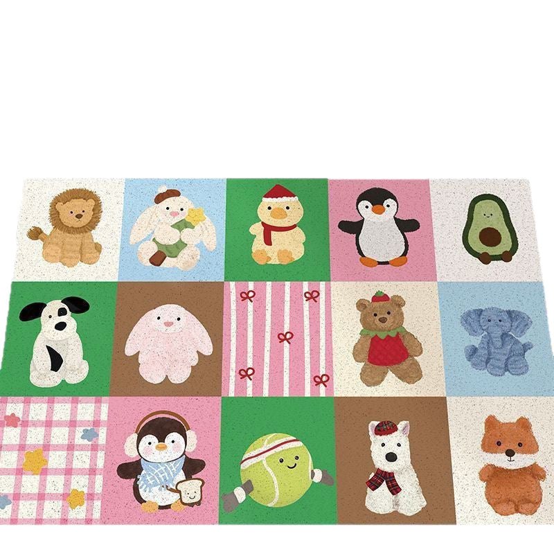 Cozy Cartoon Welcome Mat Kalsten