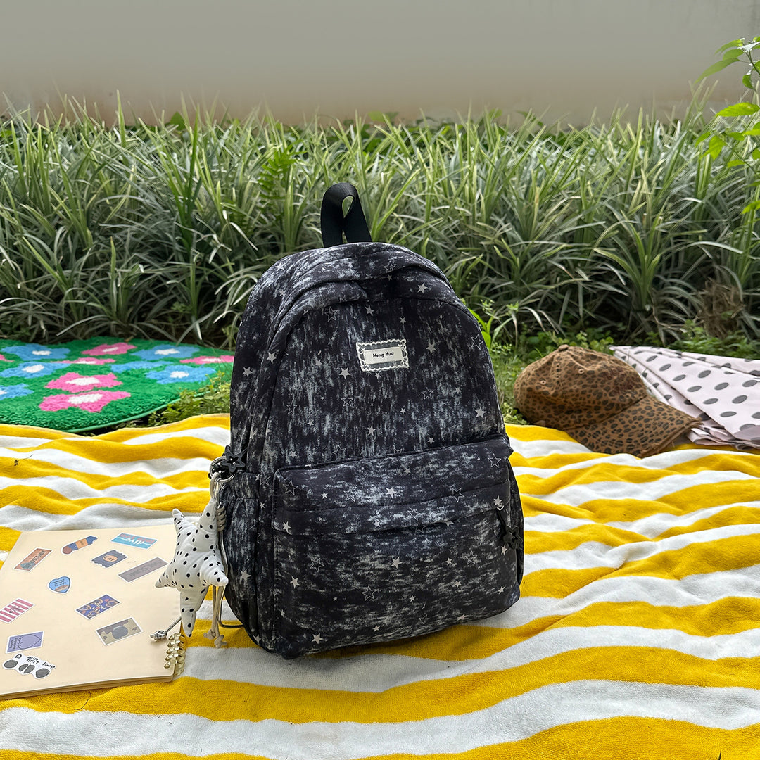 Star-Patterned Casual Backpack Kalsten
