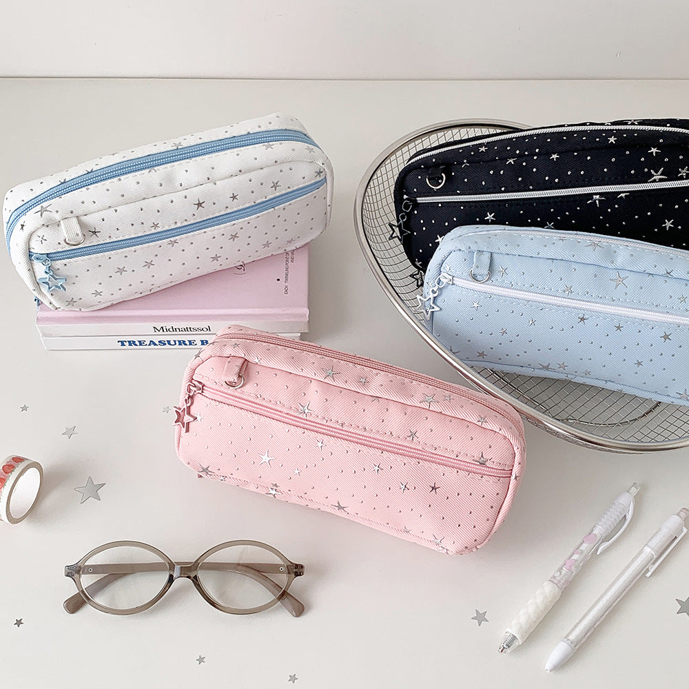 Star Pattern Pencil Case