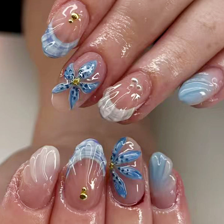 Premium Press-On Nail Design Kit
