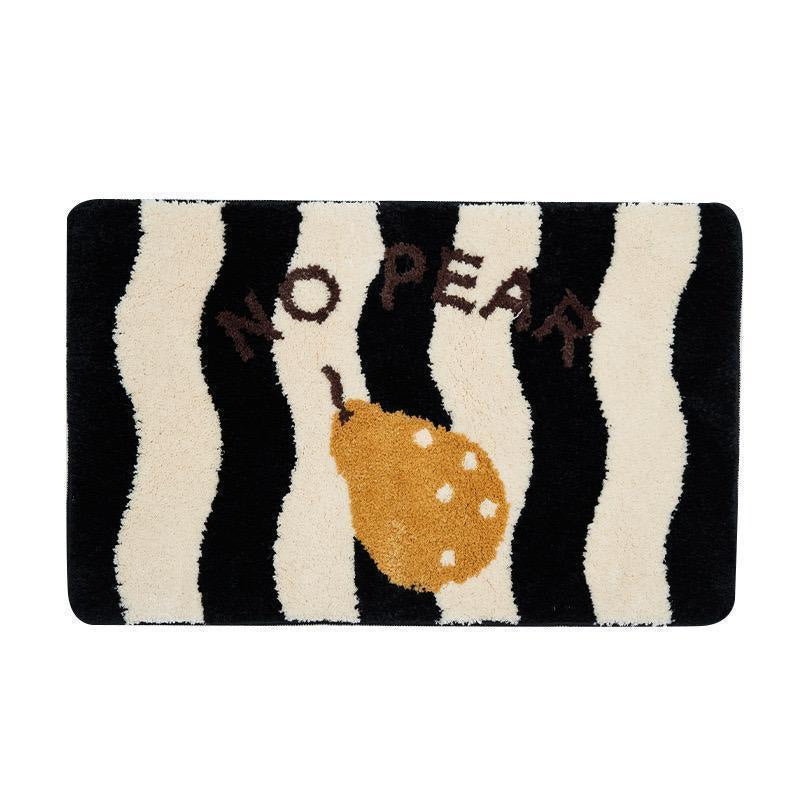 Cute Cartoon Cat-Themed Bath Mat