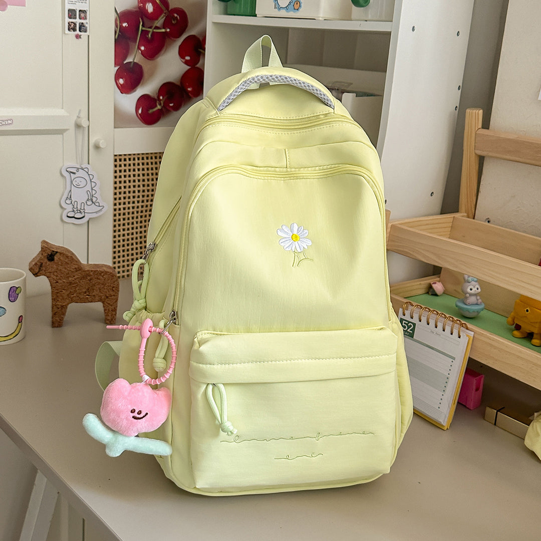 Stylish Floral Embroidered Backpack Kalsten