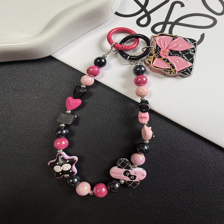 Decorative Beaded Charm Keychain Kalsten 1790135826