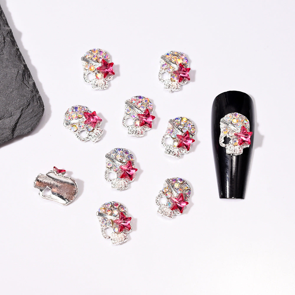 Cross-Shaped Nail Art Embellishments