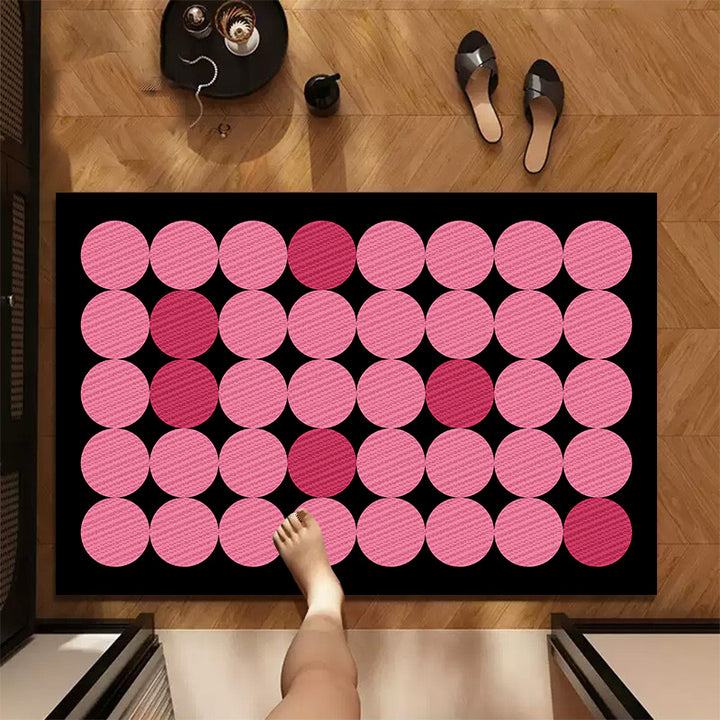 Geometric Patterned Bath Mat