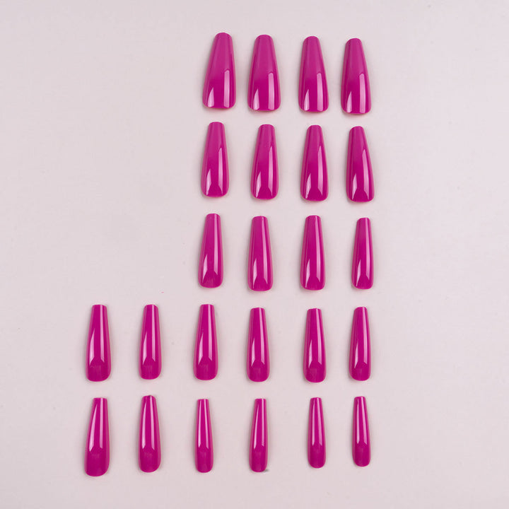 Long-Lasting Glossy Press-On Nails