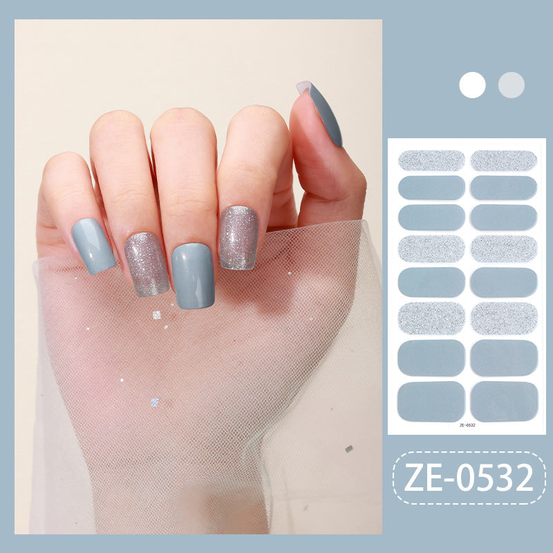 Elegant Press-On Nail Wraps