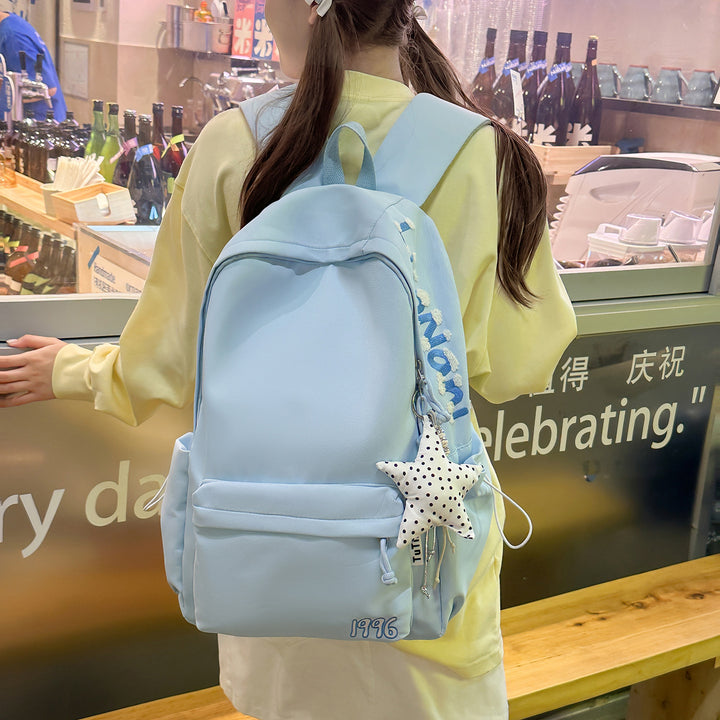 Stylish Embroidered Back-to-School Backpack Kalsten