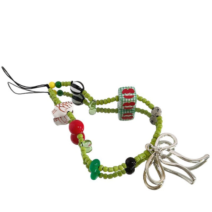 Beaded Charm Phone Lanyard Kalsten 1790134913